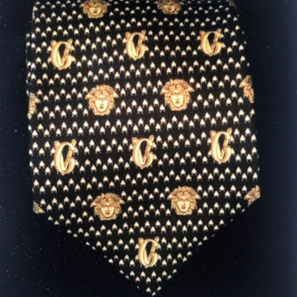 Versace Other - VTG  💎Versace Medusa & GV logo Tie /Italy/NWOT